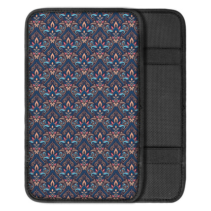 Damask Boho Pattern Print Car Center Console Cover