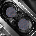 Damask Boho Pattern Print Car Coasters