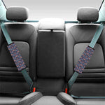 Damask Boho Pattern Print Car Seat Belt Covers