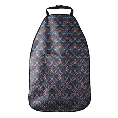 Damask Boho Pattern Print Car Seat Organizers