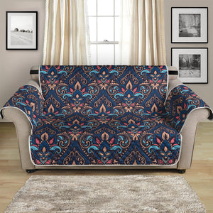 Damask Boho Pattern Print Loveseat Protector