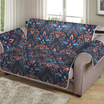 Damask Boho Pattern Print Loveseat Protector