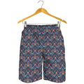 Damask Boho Pattern Print Men's Shorts