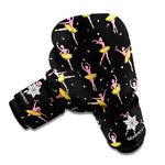 Dancing Ballet Pattern Print Boxing Gloves