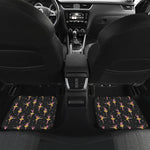 Dancing Ballet Pattern Print Front and Back Car Floor Mats