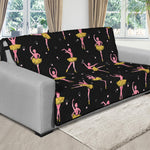 Dancing Ballet Pattern Print Futon Protector