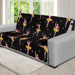 Dancing Ballet Pattern Print Futon Protector