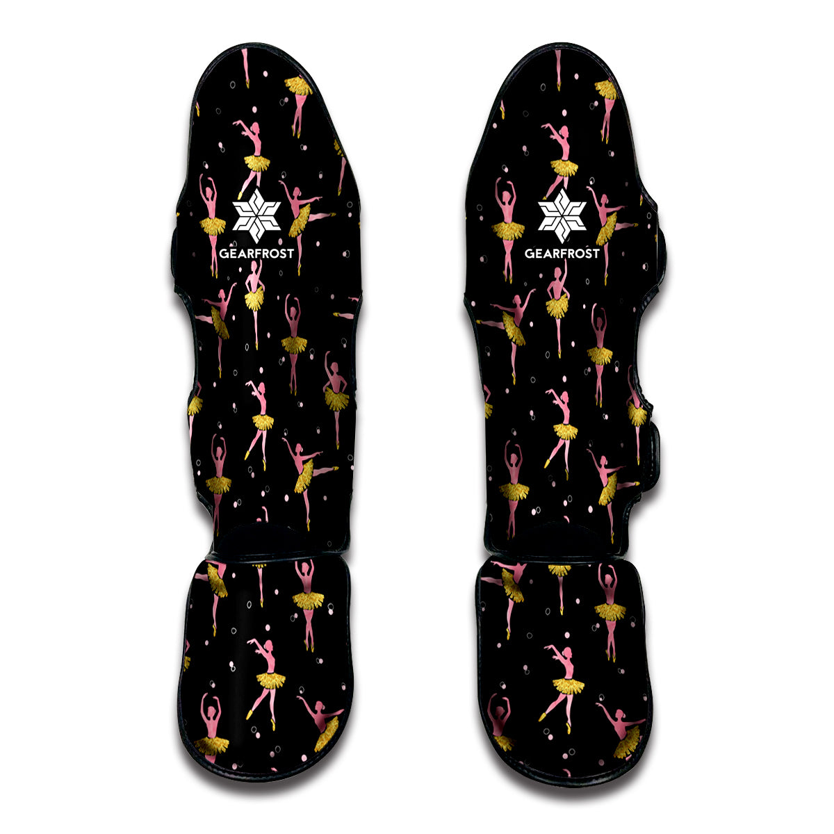 Dancing Ballet Pattern Print Muay Thai Shin Guard