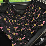 Dancing Ballet Pattern Print Pet Car Back Seat Cover