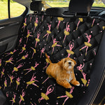 Dancing Ballet Pattern Print Pet Car Back Seat Cover
