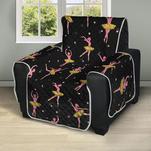 Dancing Ballet Pattern Print Recliner Protector