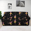 Dancing Ballet Pattern Print Sofa Cover