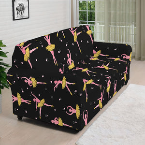 Dancing Ballet Pattern Print Sofa Cover