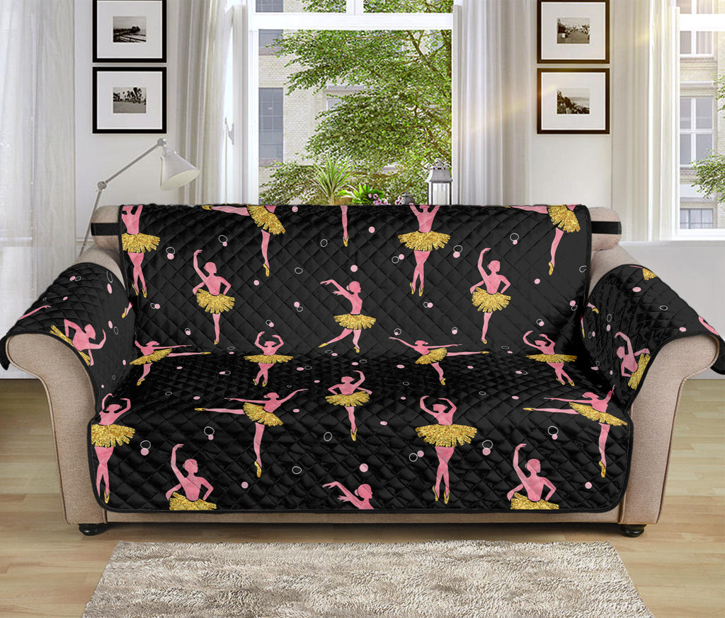 Dancing Ballet Pattern Print Sofa Protector