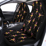 Dancing Ballet Pattern Print Universal Fit Car Seat Covers