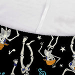 Dancing Skeleton Party Pattern Print Sofa Cover