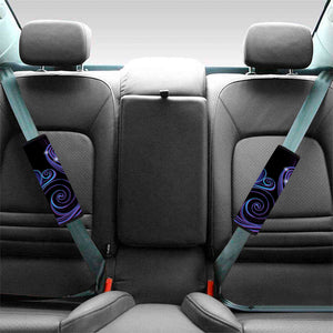 Dark Aquarius Zodiac Sign Print Car Seat Belt Covers