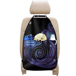 Dark Aquarius Zodiac Sign Print Car Seat Organizers
