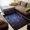 Dark Aries Zodiac Sign Print Floor Mat