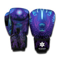 Dark Aries Zodiac Sign Print Boxing Gloves