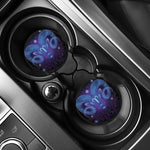 Dark Aries Zodiac Sign Print Car Coasters