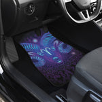 Dark Aries Zodiac Sign Print Front and Back Car Floor Mats