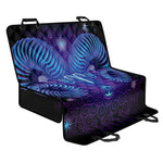Dark Aries Zodiac Sign Print Pet Car Back Seat Cover