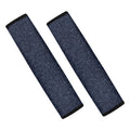 Dark Blue Denim Jeans Print Car Seat Belt Covers