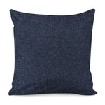 Dark Blue Denim Jeans Print Pillow Cover