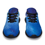 Dark Blue Galaxy Space Print Sport Shoes GearFrost