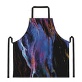 Dark Blue Horse Portrait Print Apron