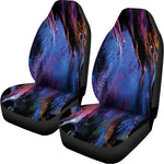 Dark Blue Horse Portrait Print Universal Fit Car Seat Covers