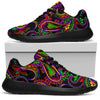 Dark Bohemian Paisley Pattern Print Sport Shoes GearFrost