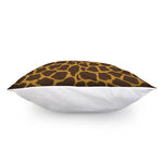 Dark Brown Cow Print Pillow Cover