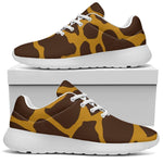 Dark Brown Cow Print Sport Shoes GearFrost