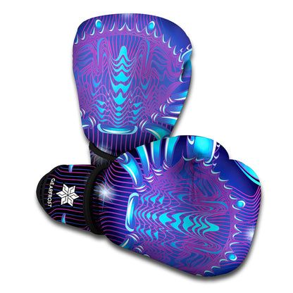 Dark Cancer Zodiac Sign Print Boxing Gloves