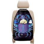 Dark Cancer Zodiac Sign Print Car Seat Organizers
