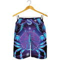 Dark Cancer Zodiac Sign Print Men's Shorts