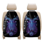 Dark Capricorn Zodiac Sign Print Car Seat Organizers