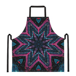 Dark Cloud Kaleidoscope Print Apron