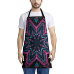 Dark Cloud Kaleidoscope Print Apron