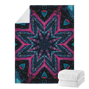 Dark Cloud Kaleidoscope Print Blanket