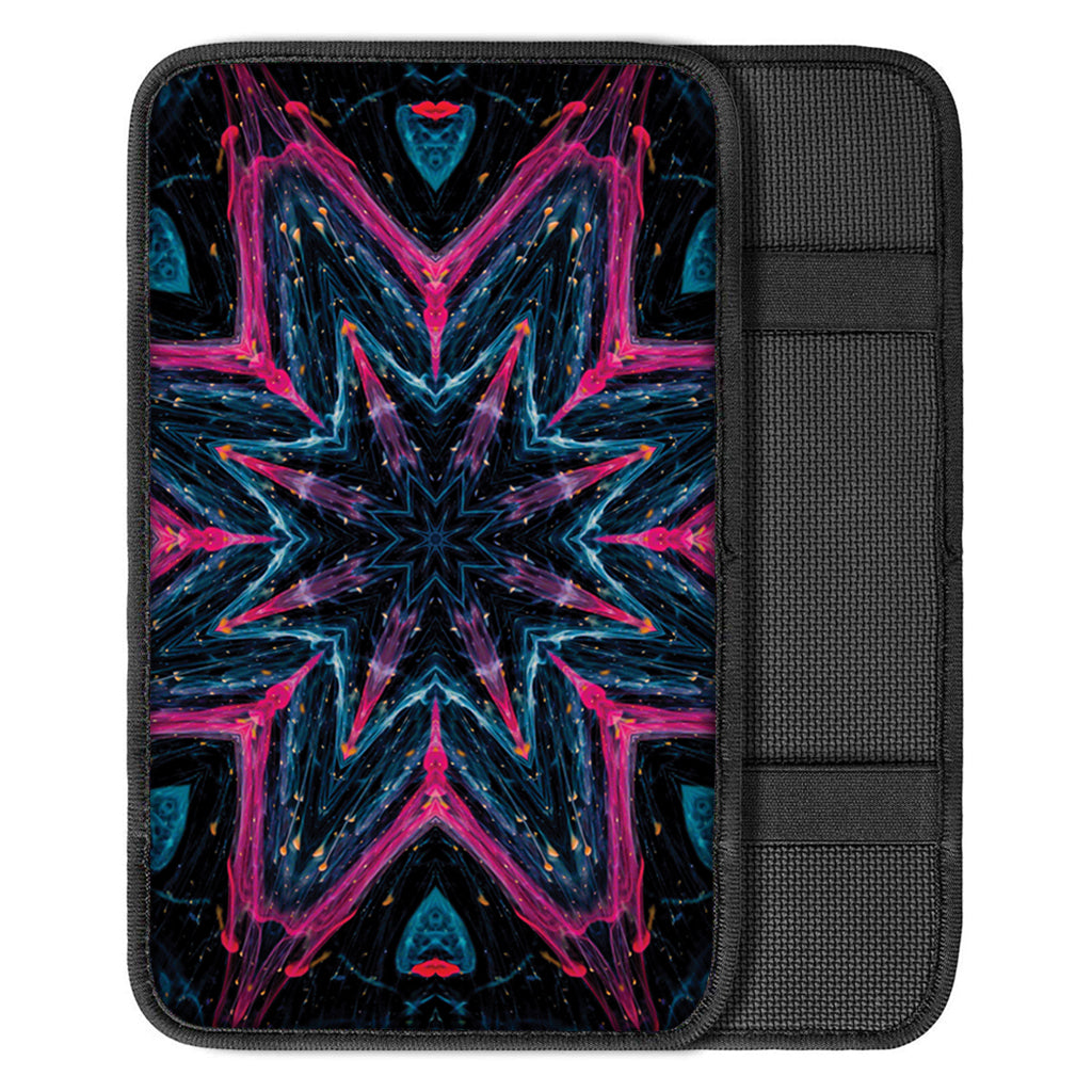 Dark Cloud Kaleidoscope Print Car Center Console Cover