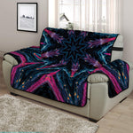 Dark Cloud Kaleidoscope Print Half Sofa Protector