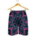 Dark Cloud Kaleidoscope Print Men's Shorts