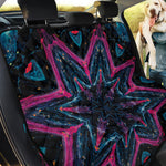 Dark Cloud Kaleidoscope Print Pet Car Back Seat Cover