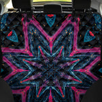 Dark Cloud Kaleidoscope Print Pet Car Back Seat Cover