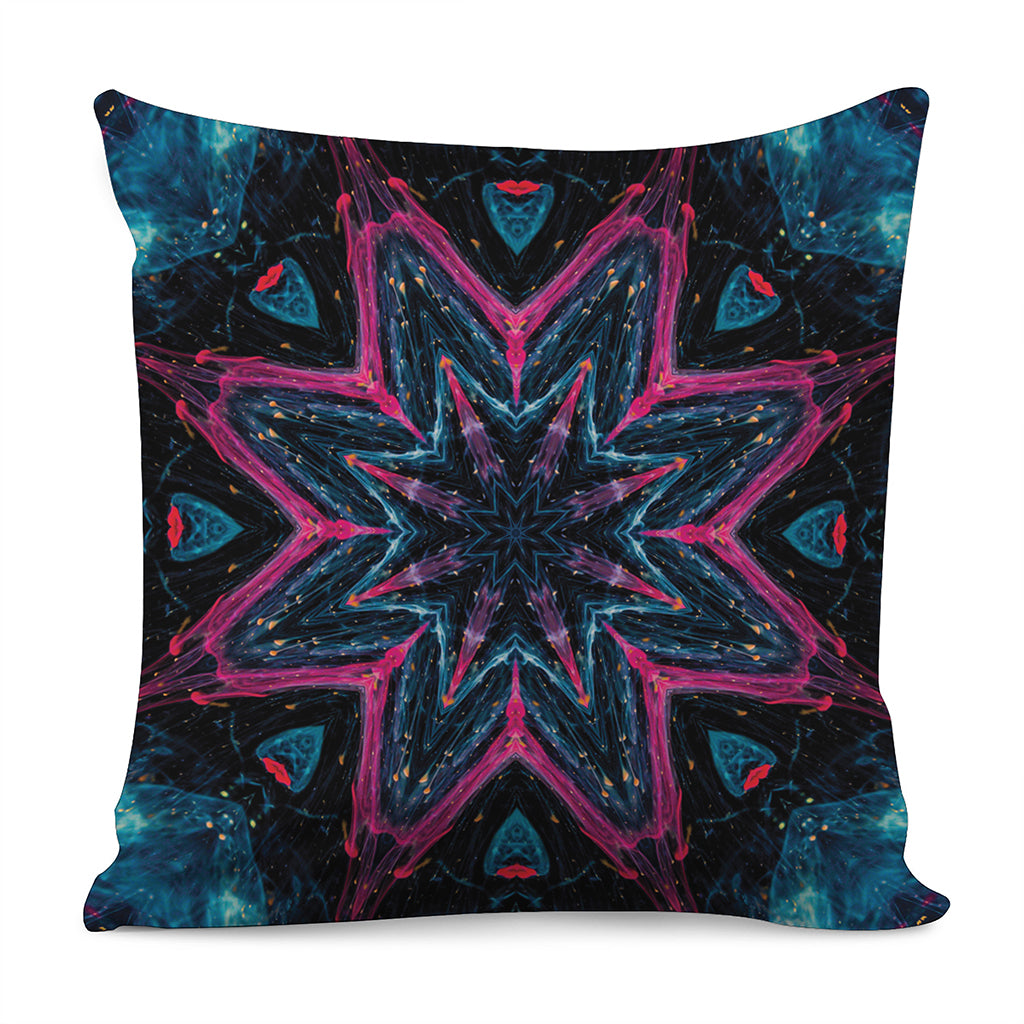 Dark Cloud Kaleidoscope Print Pillow Cover