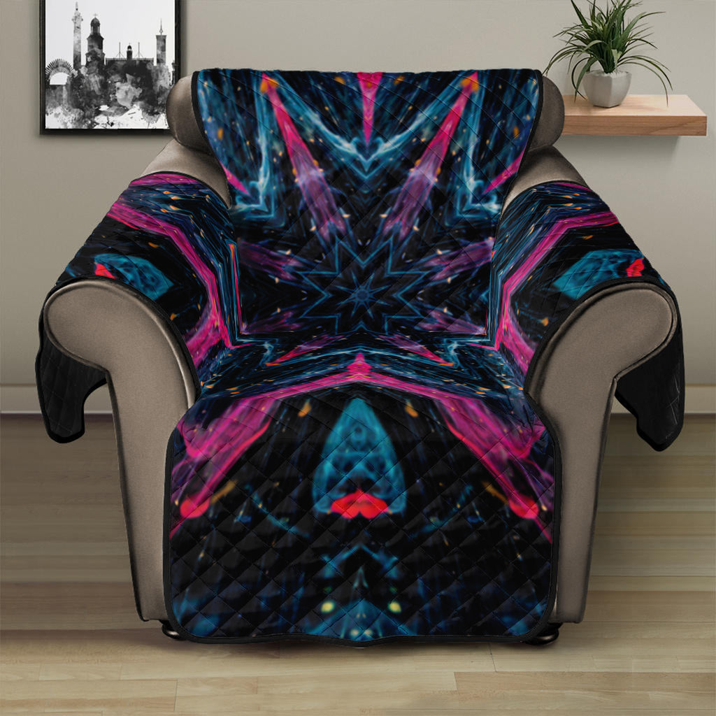 Dark Cloud Kaleidoscope Print Recliner Protector