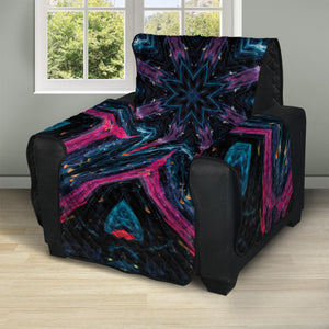 Dark Cloud Kaleidoscope Print Recliner Protector